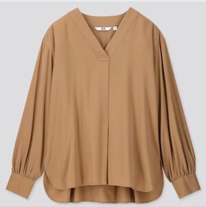 UNIQLO Women's V-neck Blouse
